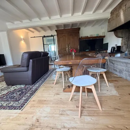 Vakantiehuis Le Grand De La Binodiere, Charme Et Confort Pres Du Mont-saint-michel Pour 9 Personnes